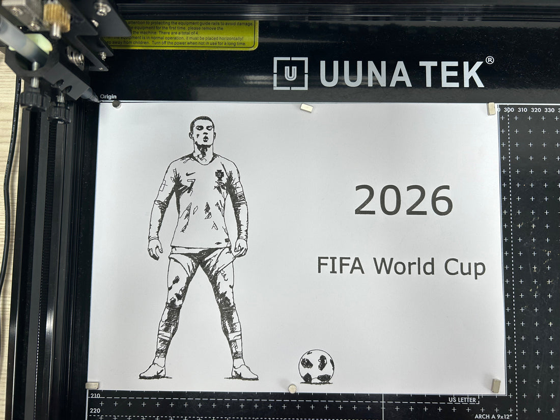 Beyond the Inkjet Screen: Creating Limited-Edition World Cup Souvenirs Using Traditional Ink Pen Plotting