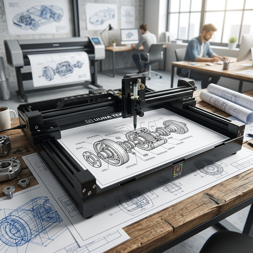 Freedom to Scale Physical Drawings from Desktop to Architectural Size