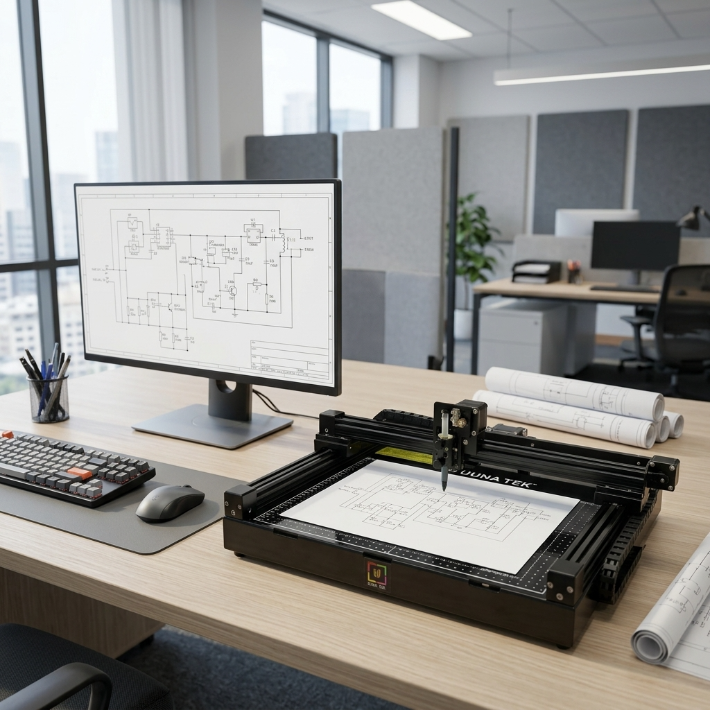 Freedom in Engineering Design Workflows Using CAD Plotter Systems