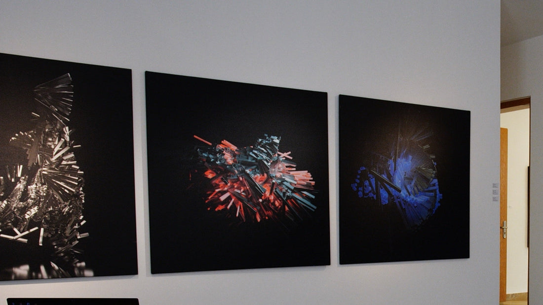 Beyond the Pixel: Exploring Materiality with Charcoal, Ink, and Paint in AI Art